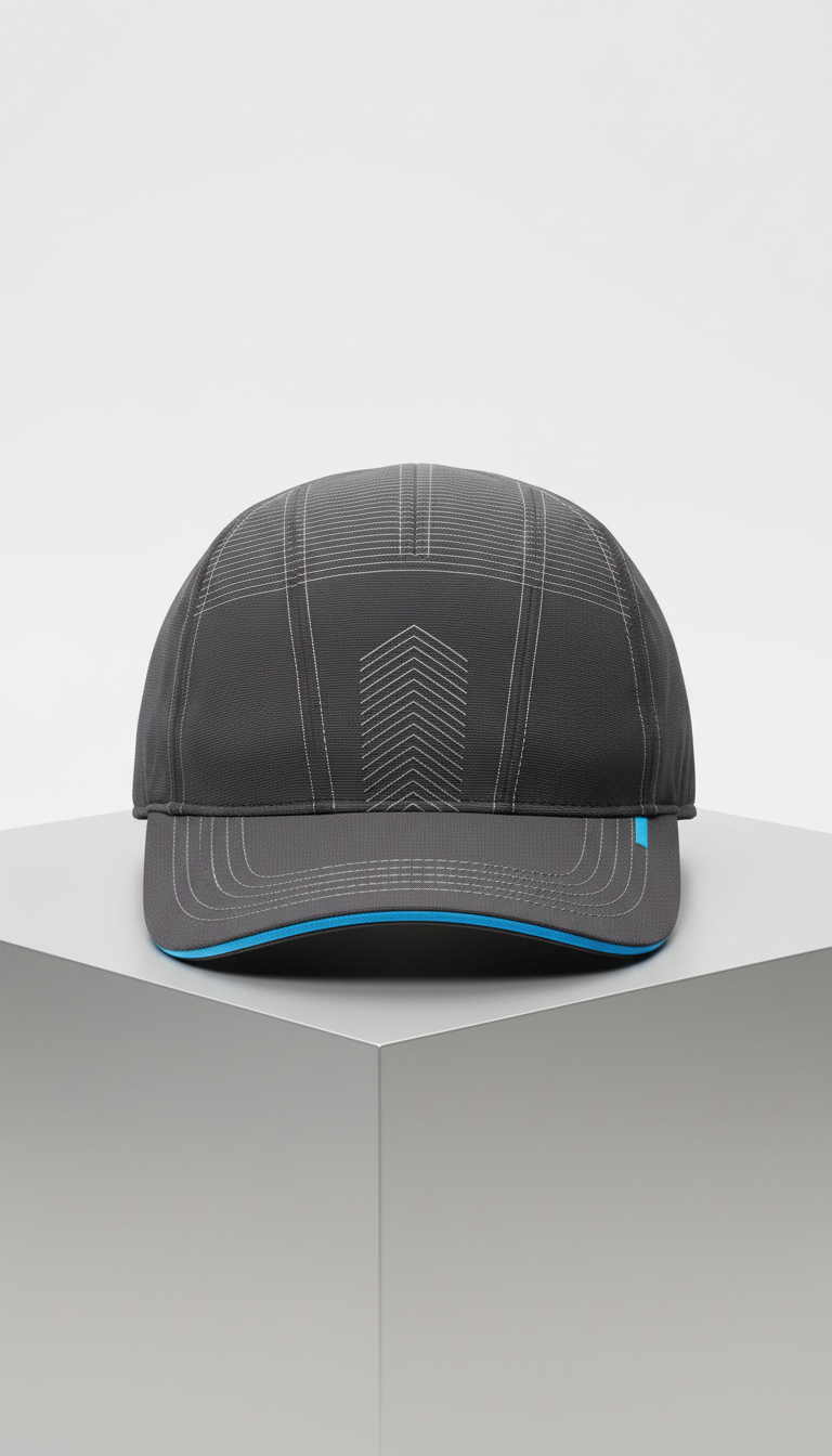 Precision Run Cap – Laser-Cut Ventilation